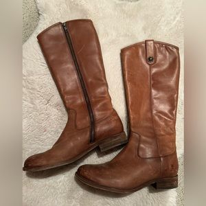 Frye Melissa boots. Beautiful brown. Size 7.5